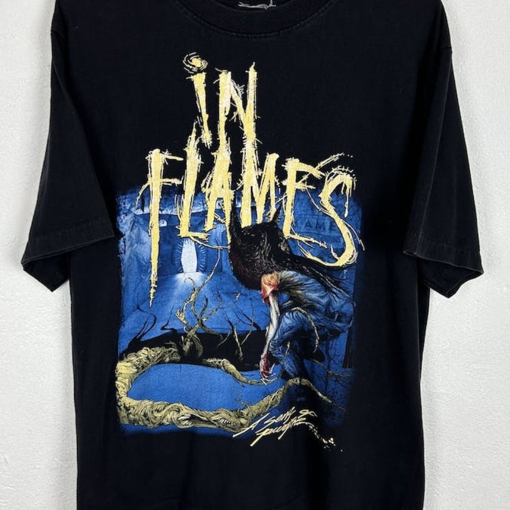 Vintage In Flames a Sense Of Purpose Album Single Stitch Tee